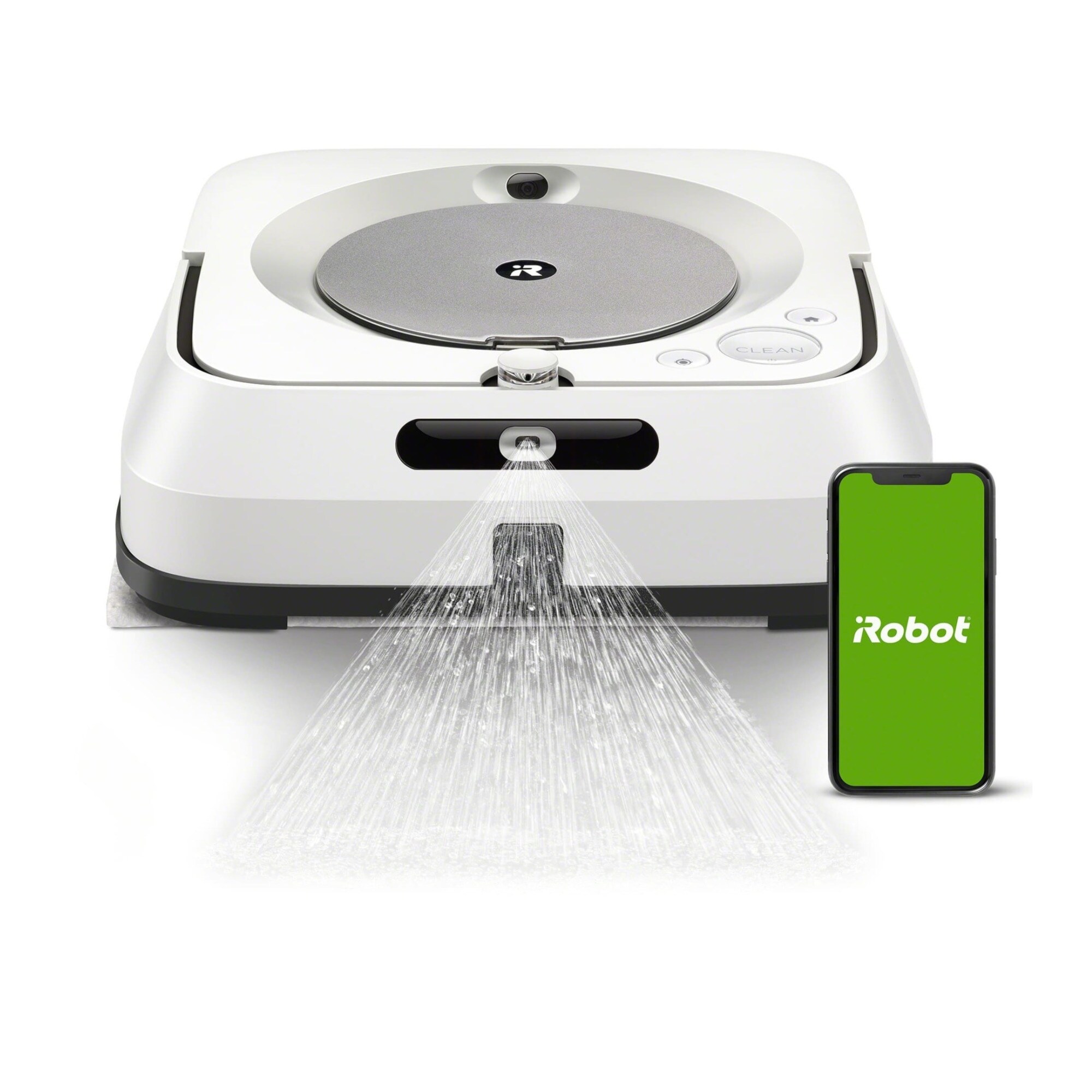iRobot Roomba i7+ Wi-Fi Robot Vacuum with Braava Jet m6 Mop - Bed